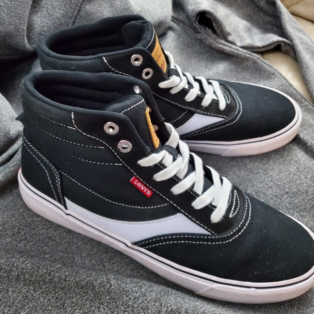 Levi's Mens Lance CT Canvas Hightop
